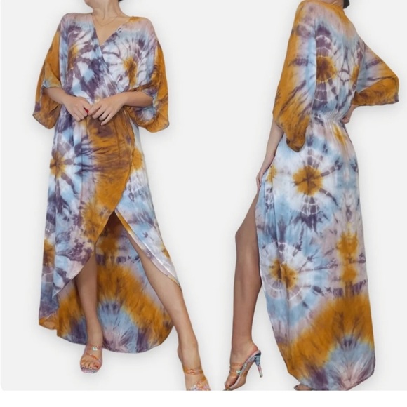 Young Fabulous and Broke Tie dye desss - Picture 1 of 6